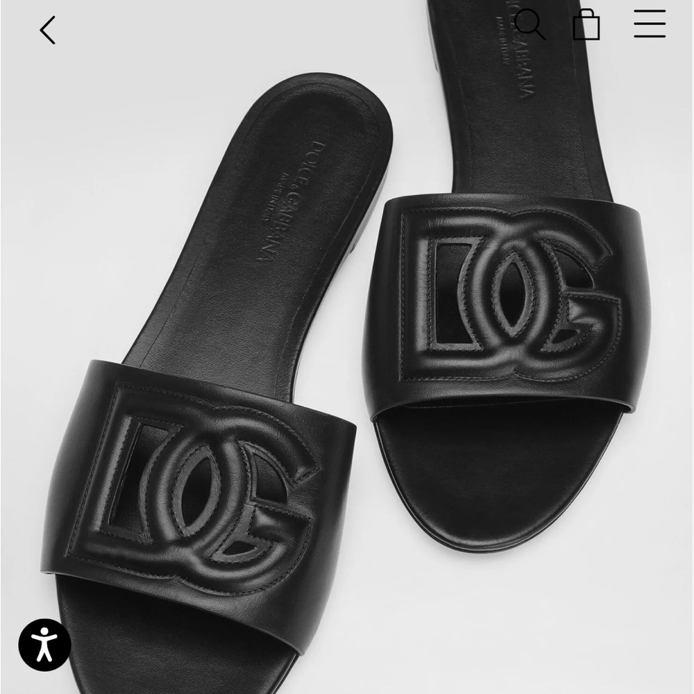 Dolce and Gabbana Slides Millennials logo